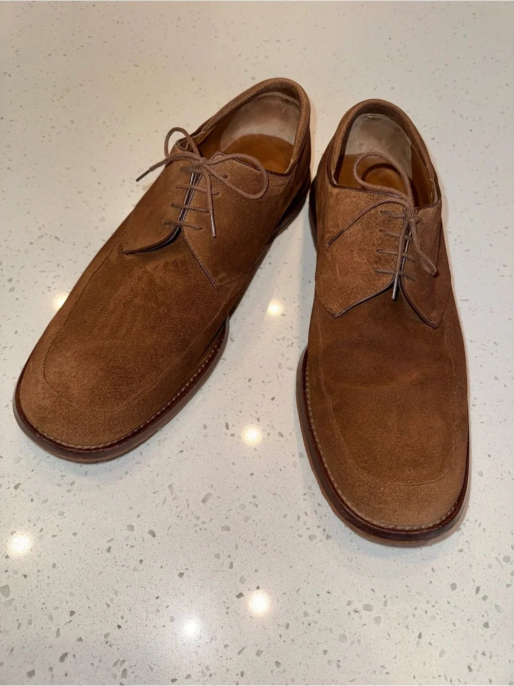 Bruno Magli Brown Suede Chukka Boots